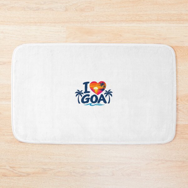 Item preview, I Love Goa • Stunning Sunset Heart designed and sold by Goanheartprints.