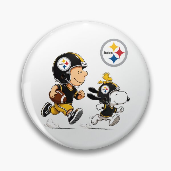 Item preview, Charlie Brown Snoopy Steelers Football  designed and sold by beegrden.