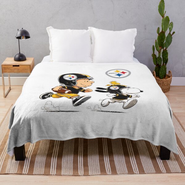 Item preview, Charlie Brown Snoopy Steelers Football designed and sold by beegrden.