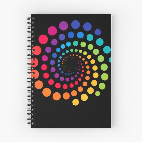 Item preview, Polka Dots Spiral Dot Designs Colorful Rainbow Dots Cute Art designed and sold by Krwasatoune.