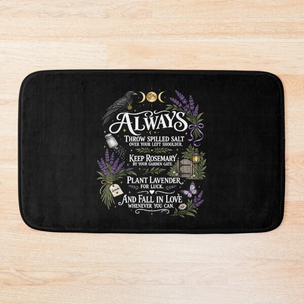 Item preview, Halloween Always Throw Spilled Salt Over Your Left Shoulder designed and sold by leevekaArt.