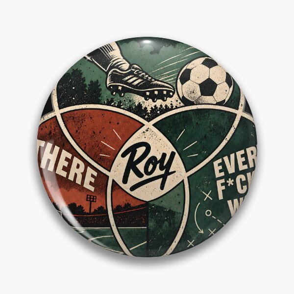 Item preview, Roy Kent Here There fan art designed and sold by Olena Du.