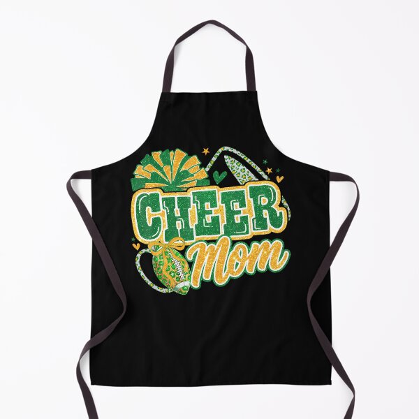 Item preview, Green And Gold Cheer Mom Team Game Day Football Cheerleader designed and sold by Krwasatoune.