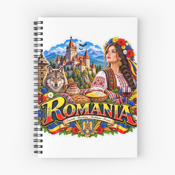Item preview, Romania Cultural Heritage & Legends sticker designed and sold by alexcorporation.