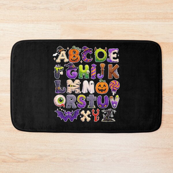 Item preview, Abcs Learning Kindergarten Teacher Funny Halloween Alphabet designed and sold by Krwasatoune.
