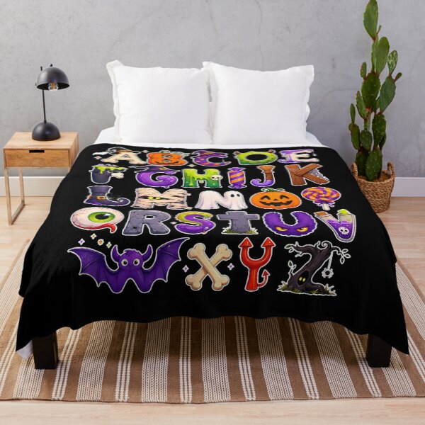 Item preview, Abcs Learning Kindergarten Teacher Funny Halloween Alphabet designed and sold by Krwasatoune.