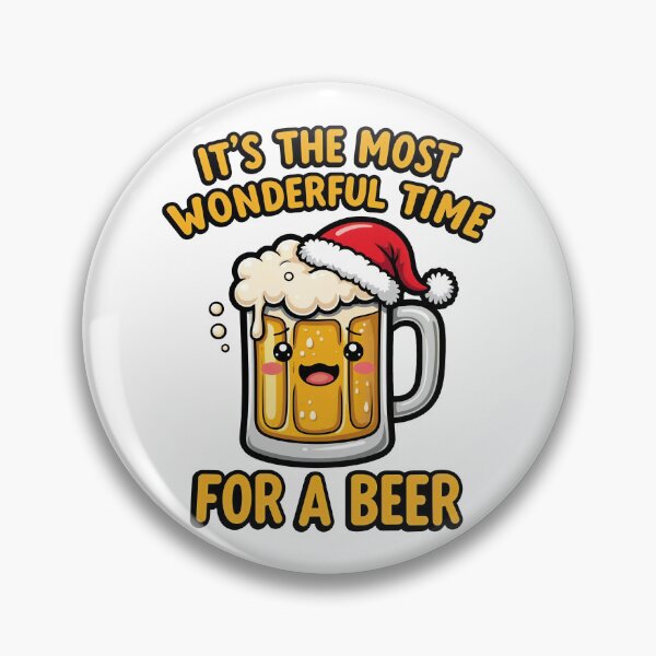 Item preview, It's the Most Wonderful Time for a Beer designed and sold by Oh Hey! Studios.