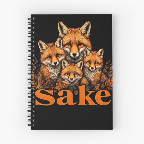 Item preview, Four Fox Sake Funny Pun Joke Sarcastic Humor designed and sold by Krwasatoune.