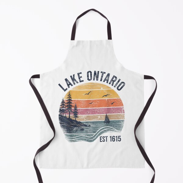 Item preview, Retro Sunset Great Lakes Lake Ontario designed and sold by Gargamal.