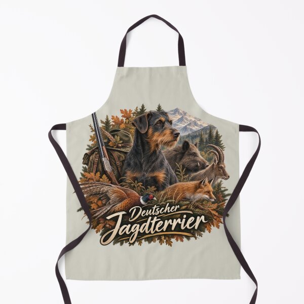 Item preview, Jagdterrier Hunting Dog – Wild Boar, Fox & Pheasant . Vintage Hunting Art designed and sold by TammyHunterArt.