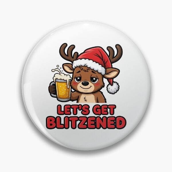 Item preview, Let's Get Blitzened designed and sold by Oh Hey! Studios.