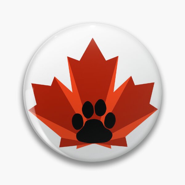 Item preview, Maple Leaf Dog Paw (Canadian Dog) designed and sold by Westgold.