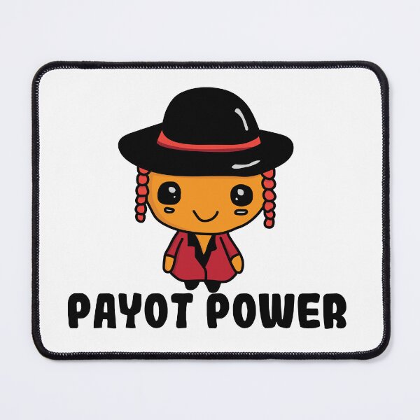 Item preview, Payot Power | Cute Jewish Character designed and sold by Creatory.studio.