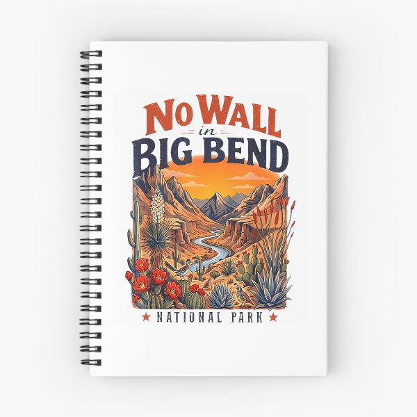 Item preview, No Wall In Big Bend National Park  designed and sold by Eat-Apples.