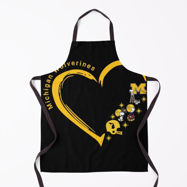 Item preview, Michigan Wolverines Heart Peanuts designed and sold by sassyhumor.