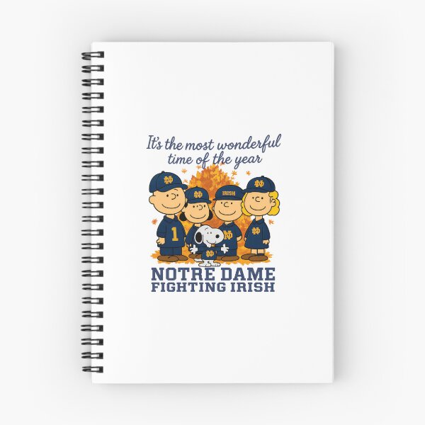 Item preview, Peanuts Notre Dame Fighting Irish Fall Autumn Wonderful Time designed and sold by sassyhumor.