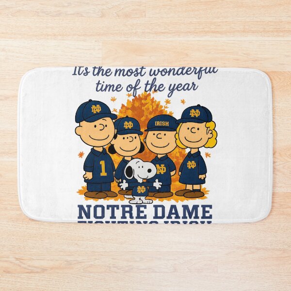Item preview, Peanuts Notre Dame Fighting Irish Fall Autumn Wonderful Time designed and sold by sassyhumor.