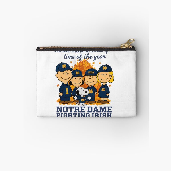 Item preview, Peanuts Notre Dame Fighting Irish Fall Autumn Wonderful Time designed and sold by sassyhumor.