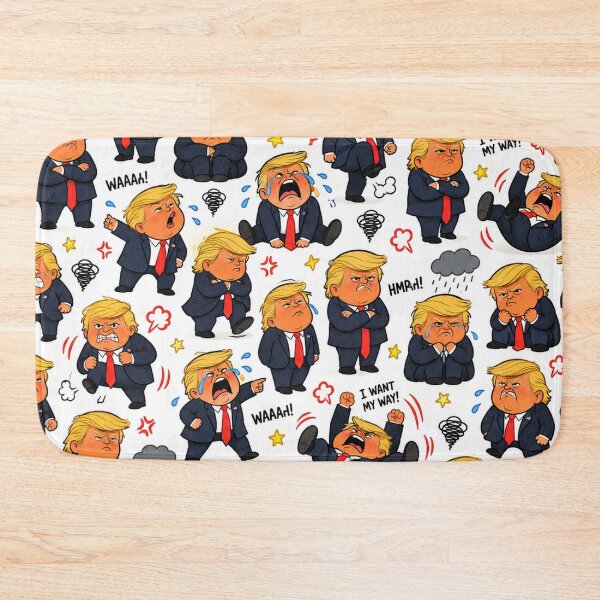 Item preview, Orange Tantrum Man Pattern – Angry & Crying Cartoon designed and sold by Flower Magic .