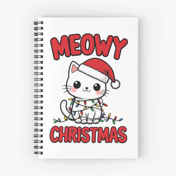 Item preview, Meowy Christmas designed and sold by Oh Hey! Studios.