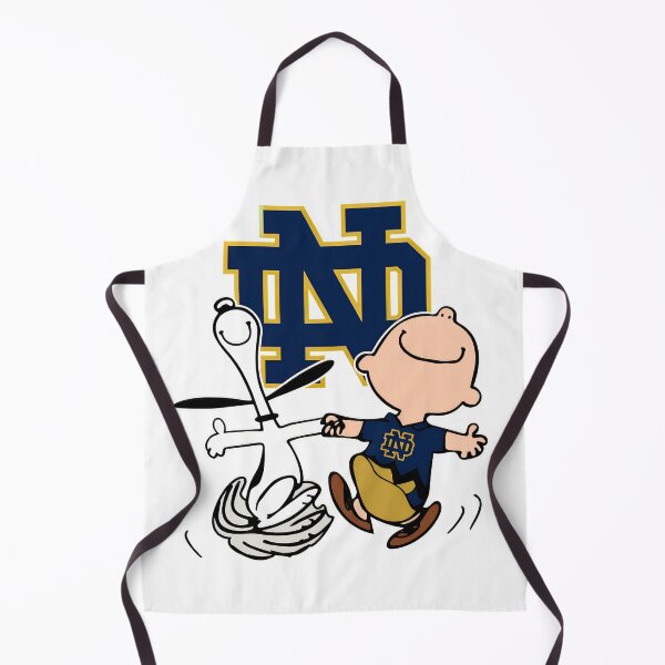 Item preview, Dancing Charlie Brown Snoopy Notre Dame Fighting Irish designed and sold by sassyhumor.