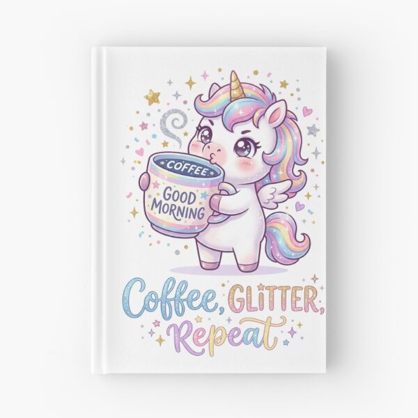 Item preview, Coffee Glitter Repeat designed and sold by naragon4289.
