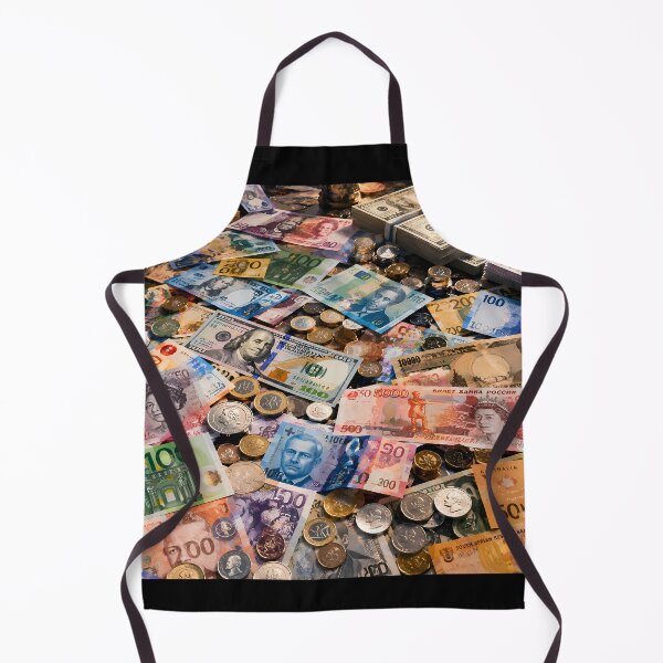 Artikelvorschau, Collage-Kunst: Währungen und Banknoten aus aller Welt entworfen und verkauft von NeonRealmsStudio.