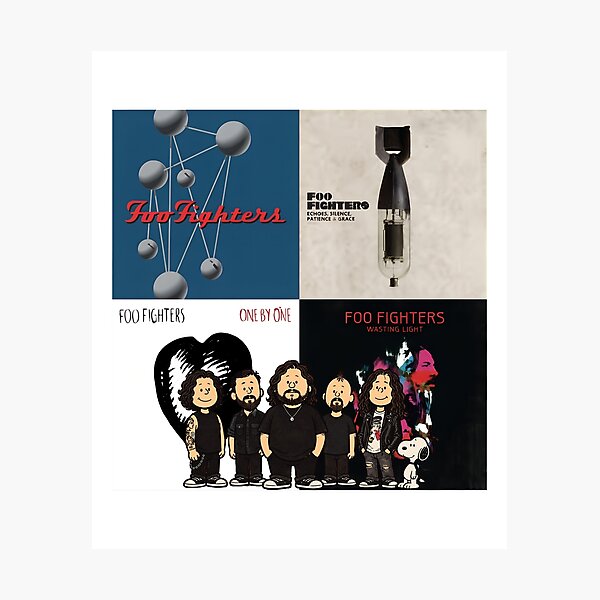 Item preview, Foo Fighter Cartoon album Peanuts designed and sold by sassyhumor.