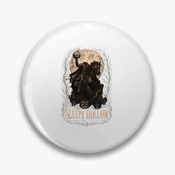 Item preview, Gothic Sleepy Hollow Spooky Pumpkin Bookish Halloween designed and sold by Eat-Apples.