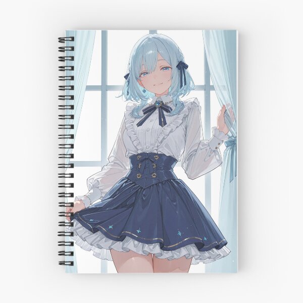 Item preview, ELECTRIC BLUE SIGNAL – Elegant Blue Idol designed and sold by SEIMEI2025.