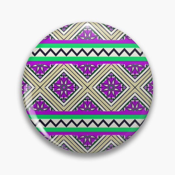 Item preview, Abstract geometric ethnic traditional pattern designed and sold by Aesthetic shapes design.