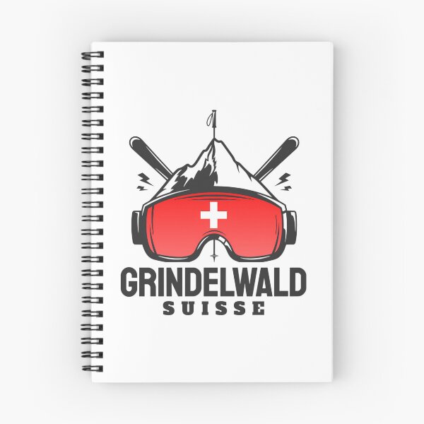 Item preview, Grindelwald Switzerland Ski Resort Skiing Souvenir designed and sold by RealArtIsBetteg.