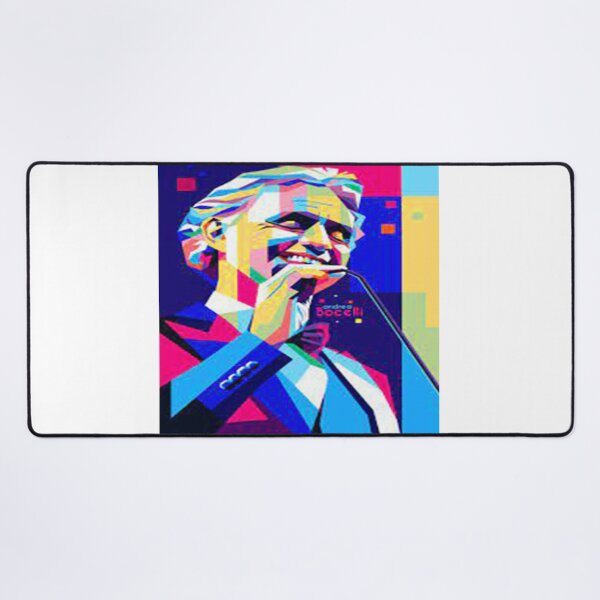 Item preview, Bocelli Elegant Singer Portrait – Classical Music Fan Art designed and sold by iriggott24.