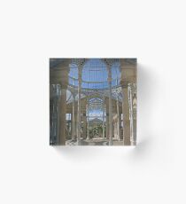 Inside the Great Conservatory, Syon Park Acrylic Block