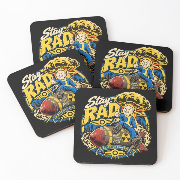 Item preview, Stay Rad Vault Boy Nuclear Wasteland designed and sold by Pandaburba.