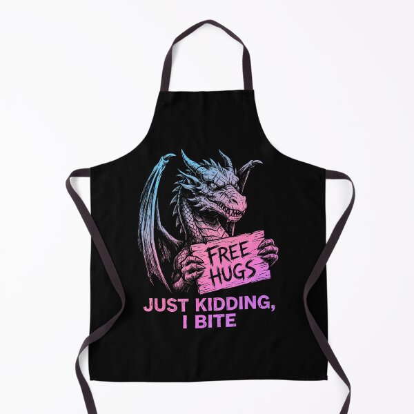 Item preview, Free Hugs Just Kidding I Bite Funny Quote designed and sold by Eat-Apples.