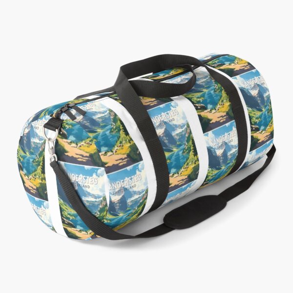 Item preview, Kandersteg Switzerland Travel Art Vintage designed and sold by RealArtIsBetteg.