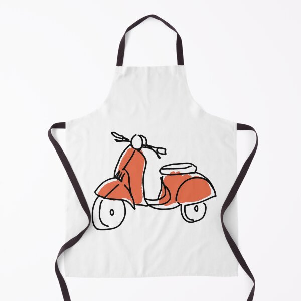 Item preview, Bonita moto Vespa designed and sold by LuxChu.