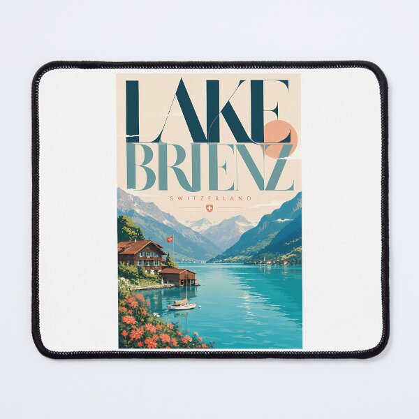 Item preview, Lake Brienz Bernese Oberland Switzerland Alps designed and sold by RealArtIsBetteg.