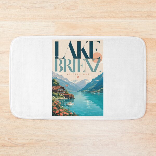 Item preview, Lake Brienz Bernese Oberland Switzerland Alps designed and sold by RealArtIsBetteg.