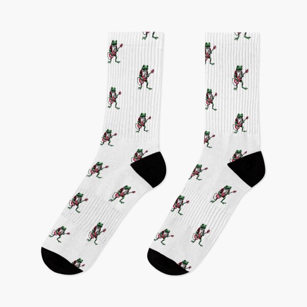 Item preview, Punk Rock Frog Guitarist designed and sold by HBDStudio.