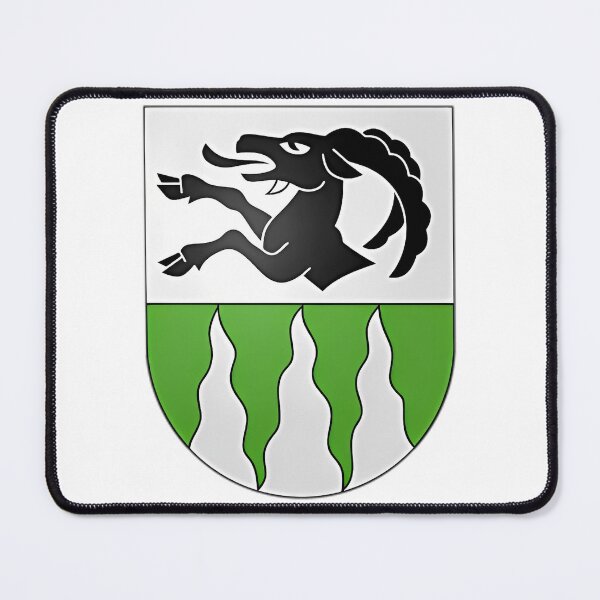 Item preview, Municipal Coat Of Arms Lauterbrunnen designed and sold by RealArtIsBetteg.