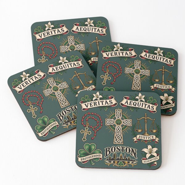 Item preview, Veritas Aequitas Tattoo Flash designed and sold by NF Designs Studio DTF.
