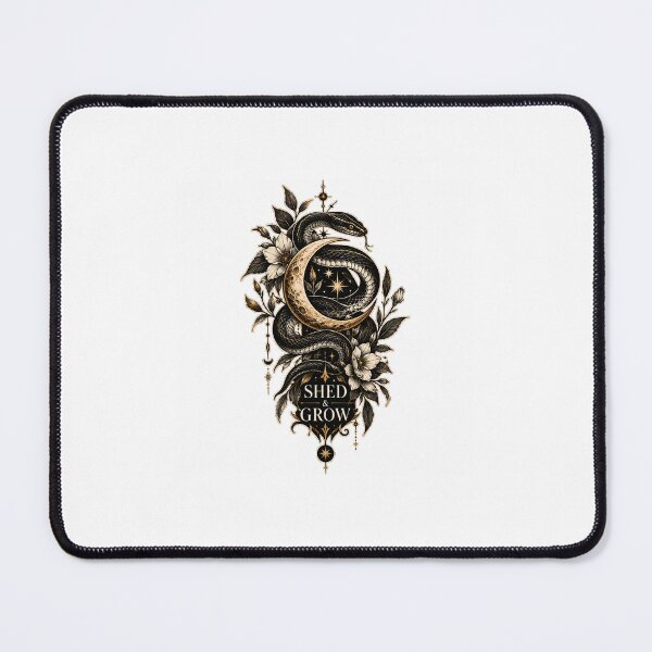 Item preview, Shed & Grow Snake Moon Tattoo Streetwear designed and sold by shivayverse.