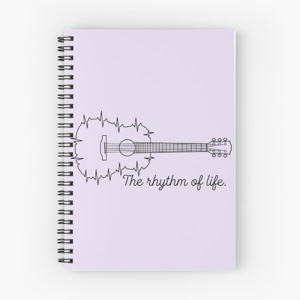 Item preview, Acoustic Guitar Heartbeat The Rhythm Of Life Music designed and sold by ANJ Creative Designs.