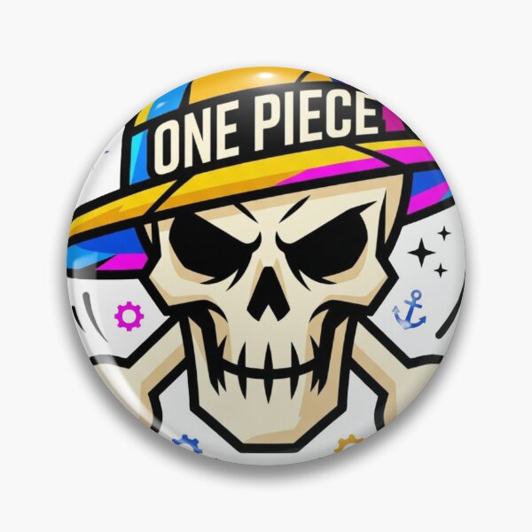 Item preview, One Piece Straw Hat Pirates Jolly Roger – Modern Streetwear Graphic T-Shirt designed and sold by novastruck.