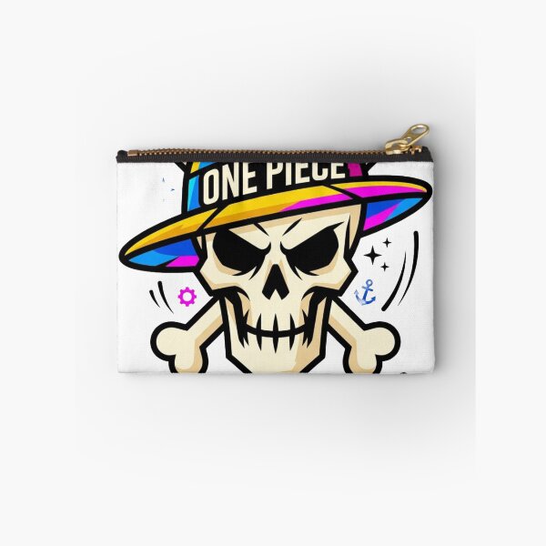 Item preview, One Piece Straw Hat Pirates Jolly Roger – Modern Streetwear Graphic T-Shirt designed and sold by novastruck.