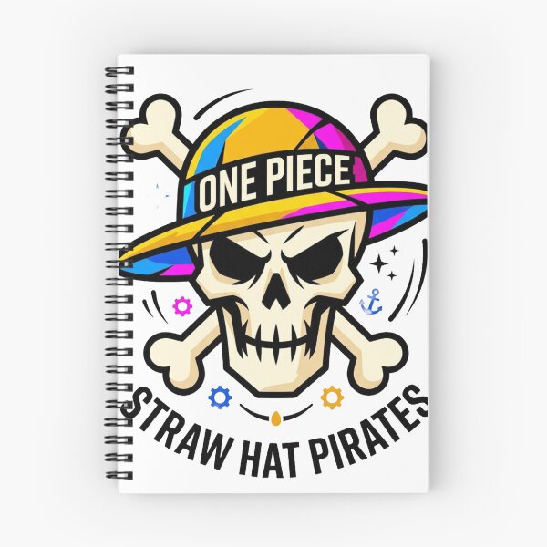 Item preview, One Piece Straw Hat Pirates Jolly Roger – Modern Streetwear Graphic T-Shirt designed and sold by novastruck.