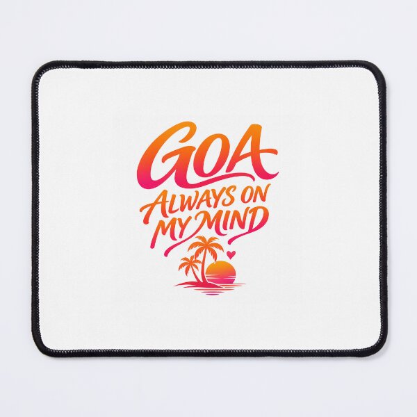 Item preview, Goa Always On My Mind • Forever With Me designed and sold by Goanheartprints.