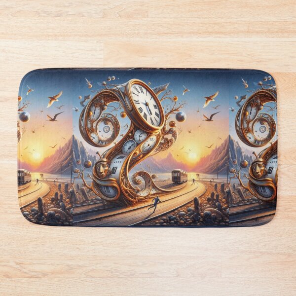 Item preview, Surreal Time Traveler Steampunk Clockwork Train designed and sold by EchoWave11.